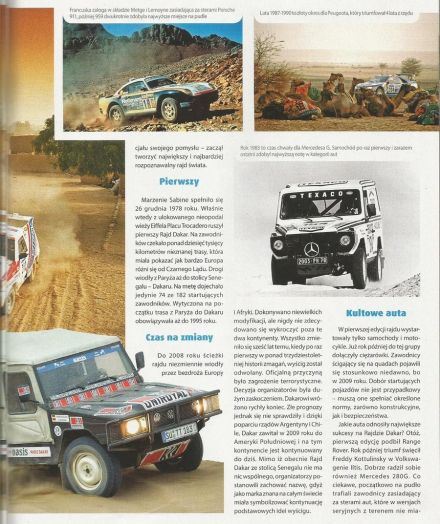 Historia rajdu Dakar.